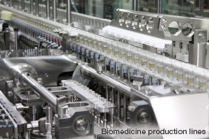 Biomedicine production lines