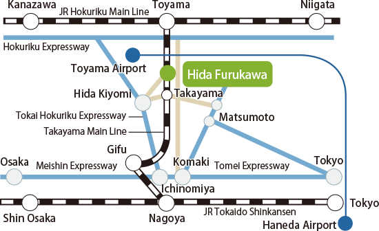 NIPRO PHARMA HIDA FACTORY CO., LTD. Wide area map