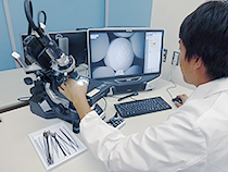 Digital microscopy for tablets