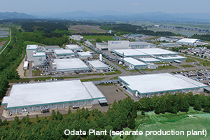 Odate Plant (separate production plant)