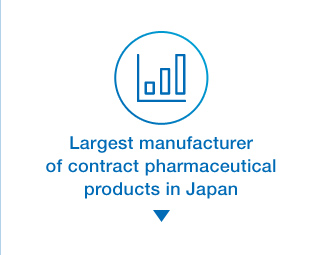 Largest manufacturer of contract pharmaceutical products in Japan