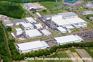 Odate Plant (separate production building)